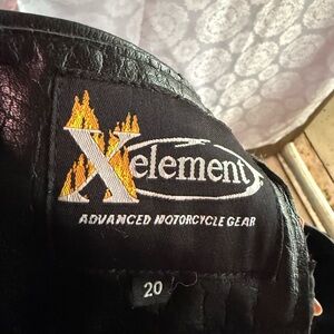 Xelement Black Women's Motorcycle Jacket